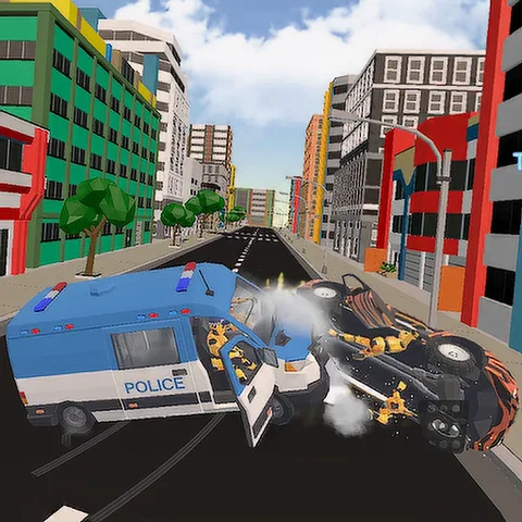 Car Crash X Police