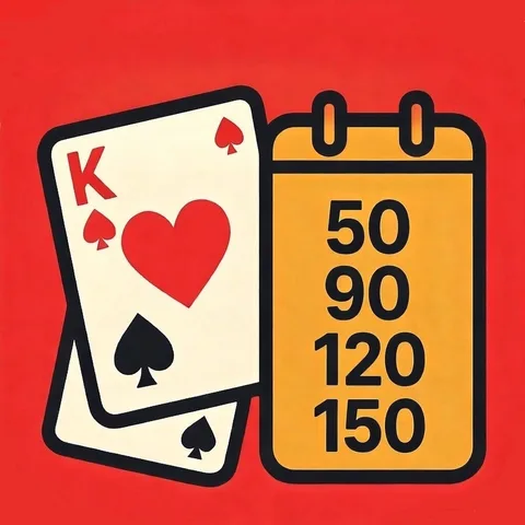 Hand & Foot Scorecard